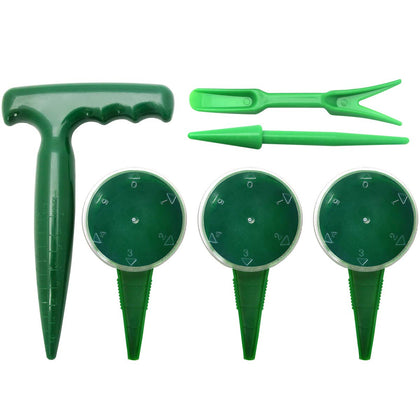 Coolrunner sowing seeds dispenser with pistol grip dibber for precise seed placement