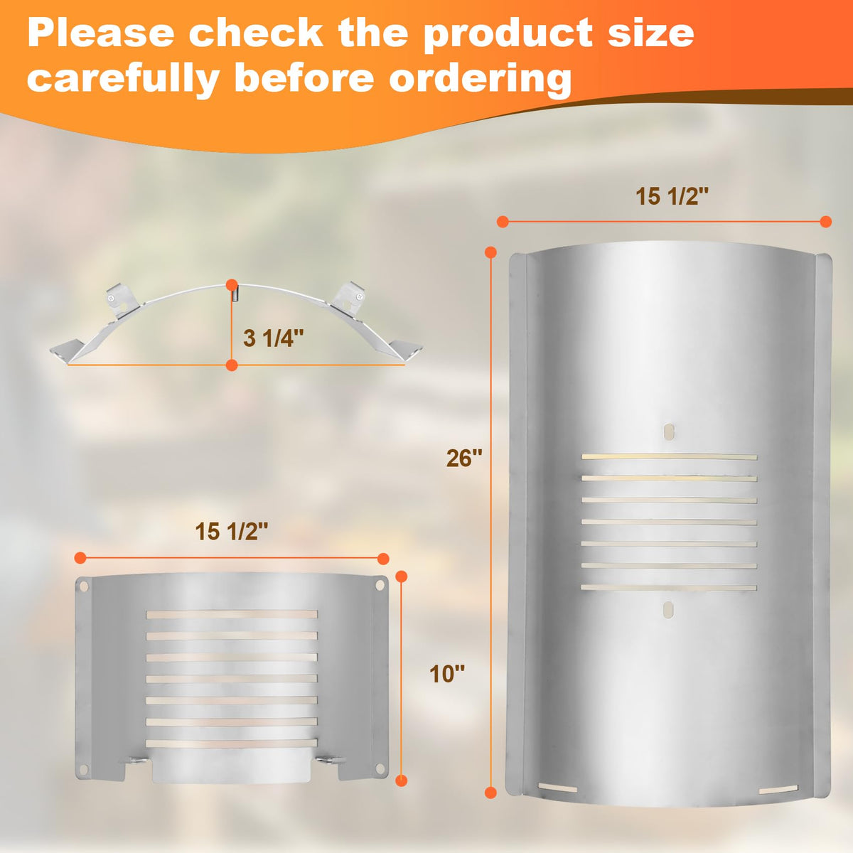 Cooouds flame broiler bottom kit promotes even heat distribution on PB820/850 series