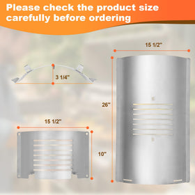 Cooouds flame broiler bottom kit promotes even heat distribution on PB820/850 series
