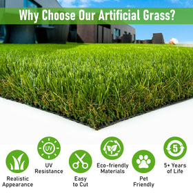 CooRug pet-friendly artificial grass safe for dogs and easy maintenance.