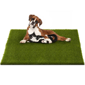 CooRug fake grass for dogs with a lush, safe play surface and realistic look