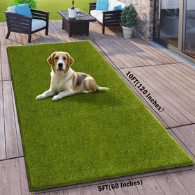 CooRug outdoor grass for patio showing durable performance in any weather