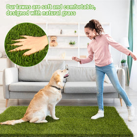 CooRug UV and fire-resistant turf standing up to sun and weather