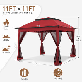 COOS BAY canopy with UPF 50+ protection for sun safety