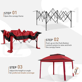 COOS BAY water-resistant fabric shielding light rain outdoors