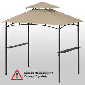 COOSHADE beige canopy vented top design improves airflow