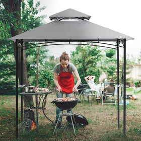 COOSHADE canopy waterproof and UV-protected in outdoor setting