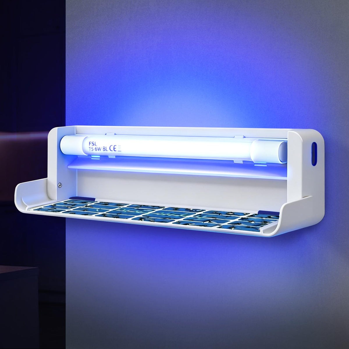 COOSPIDER UV Fly Catcher indoor unit attracts pests quietly for bedrooms and kitchens.