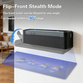 COOSPIDER UV five sticky glue boards included for extended trapping