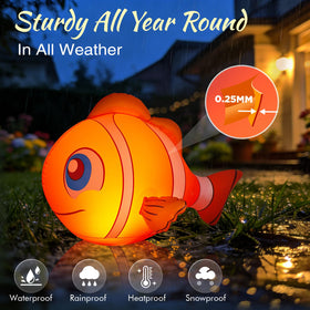 Cootway quick inflate/deflate design for easy storage after use.