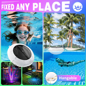 Cootway hangable pool light suitable for ponds and garden ambient lighting.