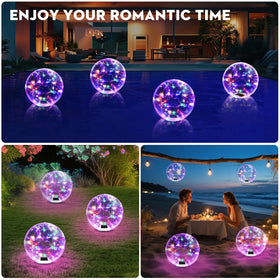 Cootway outdoor pool lights enhance parties and backyard gatherings