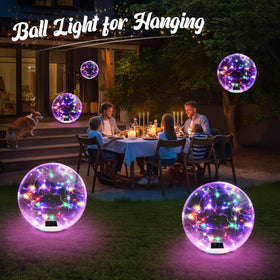 Cootway RGB pool lights auto glow powered by solar energy