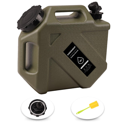 COOZMENT water jug with wide spout for easy filling and cleaning.