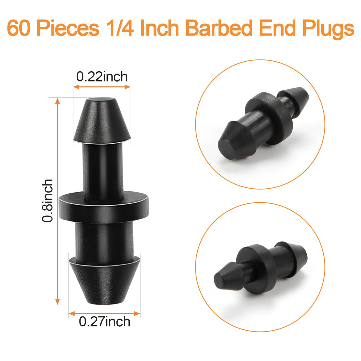 Copadri 60-piece pack ready for multiple drip zones and projects