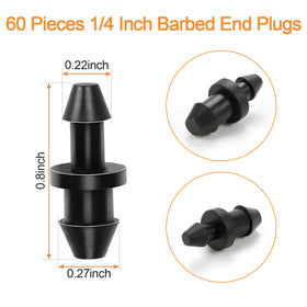 Copadri 60-piece pack ready for multiple drip zones and projects
