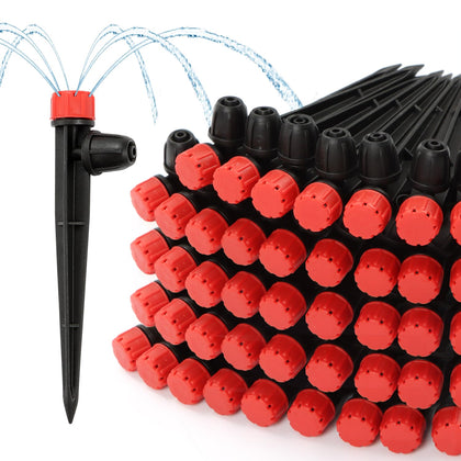 Copadri drip emitters for one fourth inch tubing enable precise plant watering.