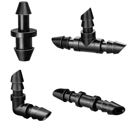 Copadri drip fitting kit close-up of couplings for secure, leak-free connections