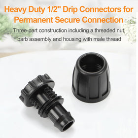 Copadri drip irrigation accessory supports efficient garden layouts