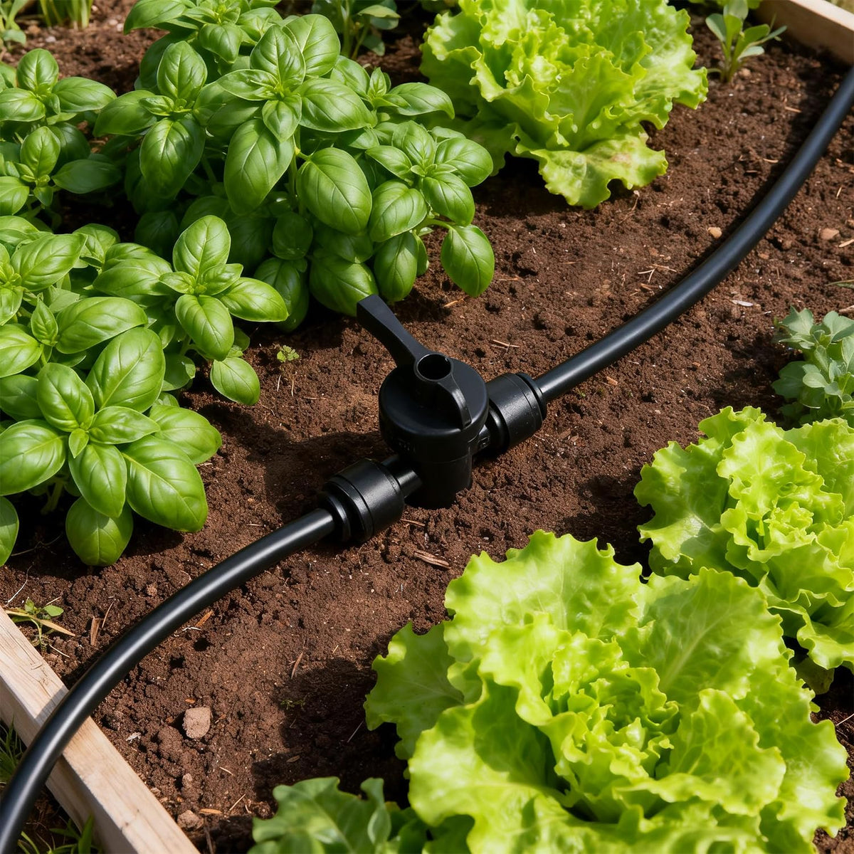 Copadri durable plastic valves close-up emphasizing long-lasting performance.