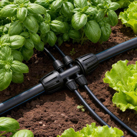 Copadri easy install barbed tees simplify drip system setup