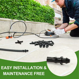 Copadri barbed fittings designed for easy installation without glue or clamps
