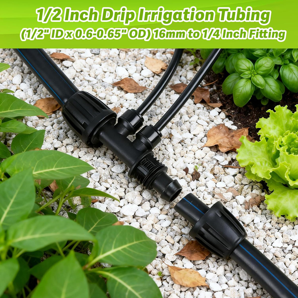 Copadri ideal for raised beds and garden irrigation setups.