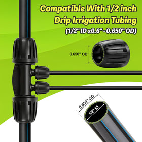 Copadri locking-nut design; anti-leak system helps prevent drips and blowouts.