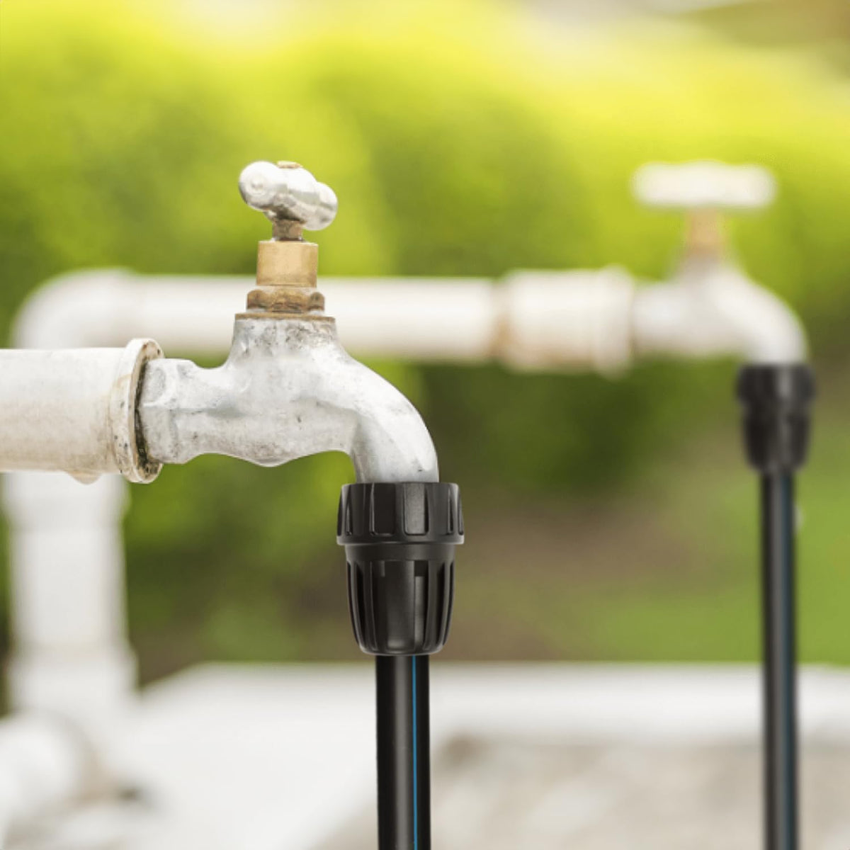 Copadri twist-lock gasketed connection shown for leak prevention
