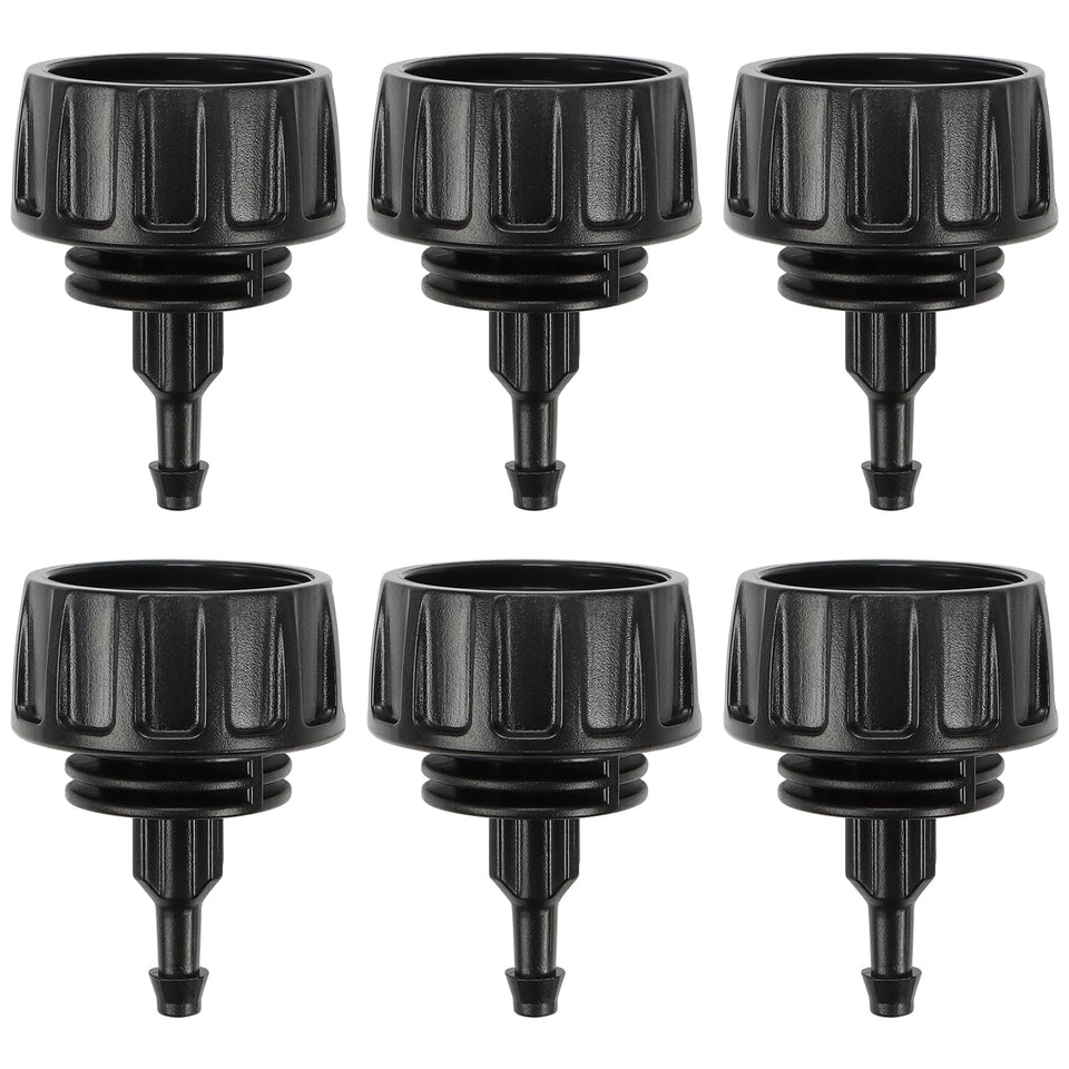 Copadri universal 3/4 FHT to 1/4 drip adapter image shows durable garden connection