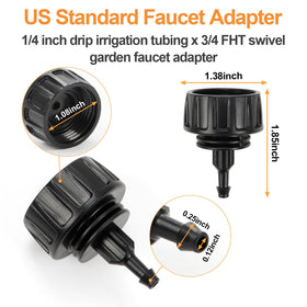 Copadri 6-pack adapter set image highlights easy installation and leak-proof fitting