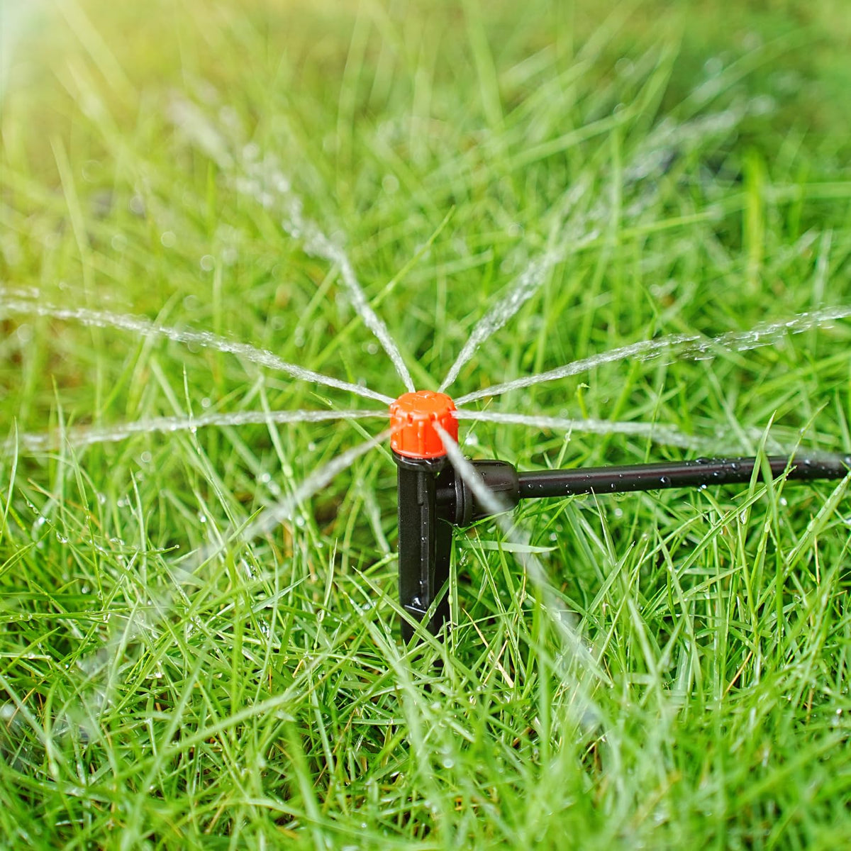 Copadri UV resistant emitter parts withstand outdoor sun and weather.