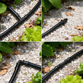 Copadri UV-resistant material close-up highlighting durable irrigation parts