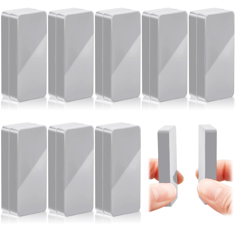 Copkim 16-pcs curtain weights secure outdoor drapes against wind.