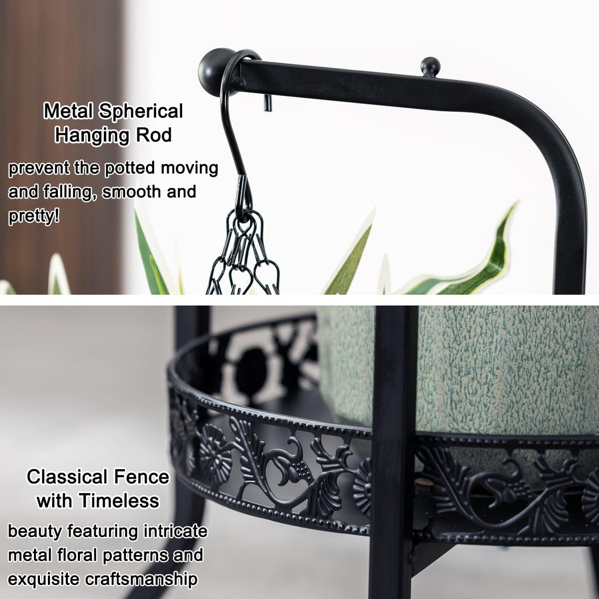 COPREE space-saving hanging-design keeps corners organized and stylish on balconies.
