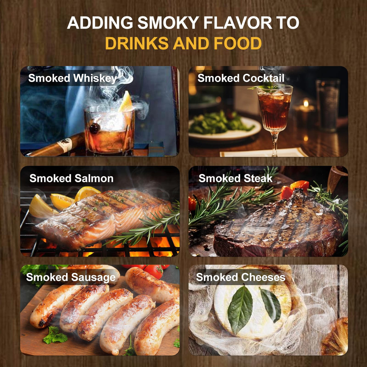 Cor cordium mesquite wood chips for smoking, bold smoky profile.