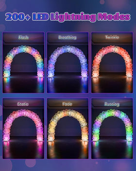 CORALMEE durable PVC frame resists bending during celebrations