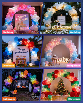 CORALMEE versatile arch for birthdays, weddings, and baby showers