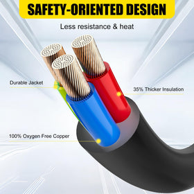 1.5-foot length offers flexible placement around gear and campsites
