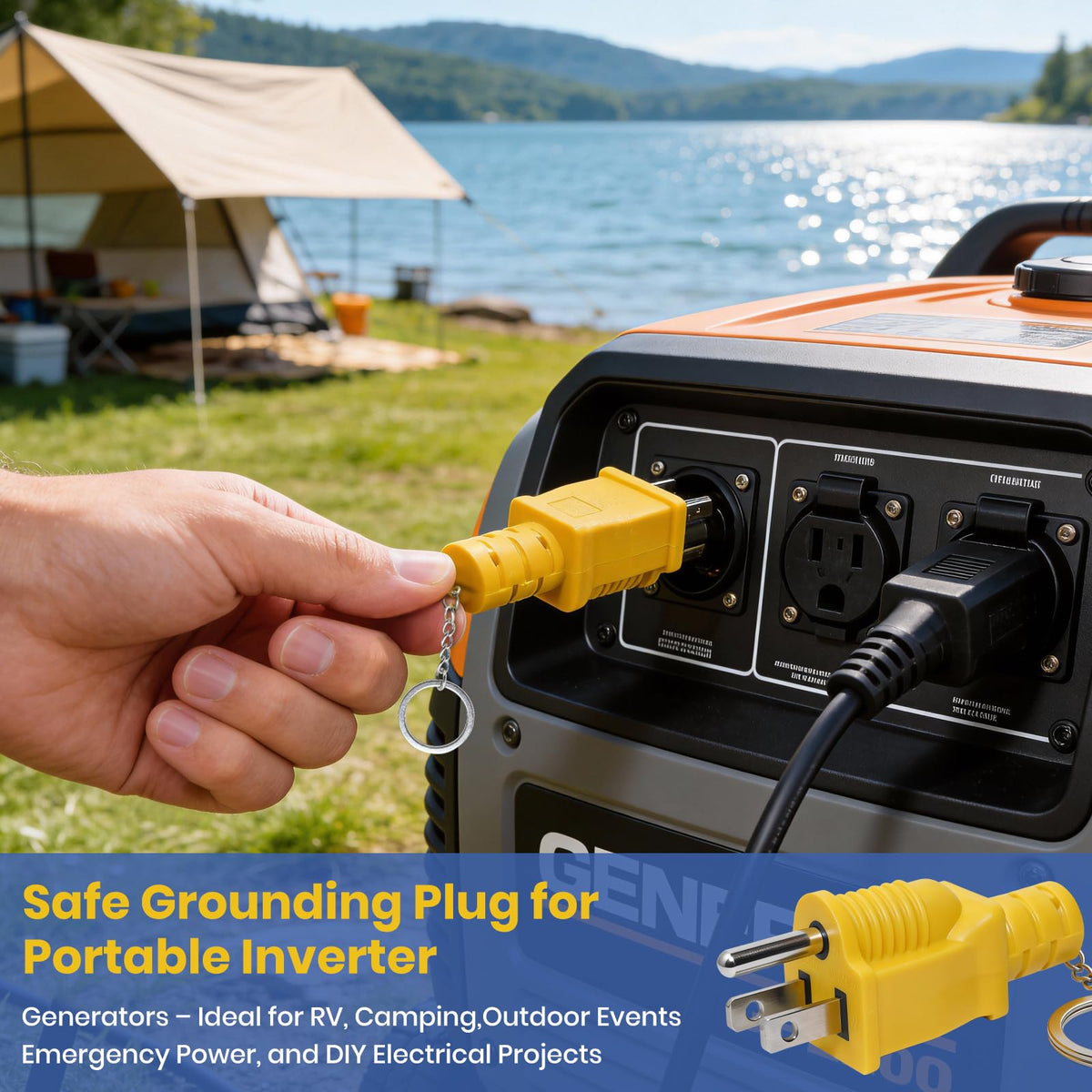 CORDMITPRO compact design fits in an RV toolkit for camping and emergencies.