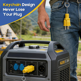CORDMITPRO plug-and-play installation requires no tools for bonding a generator neutral.