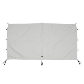 CORE Sunwall adjusting shade angle to block harsh sun throughout the day.