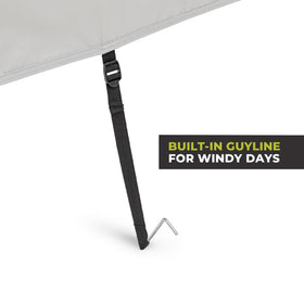CORE Sunwall is compatible with 10x10 and 13x13 CORE canopies.