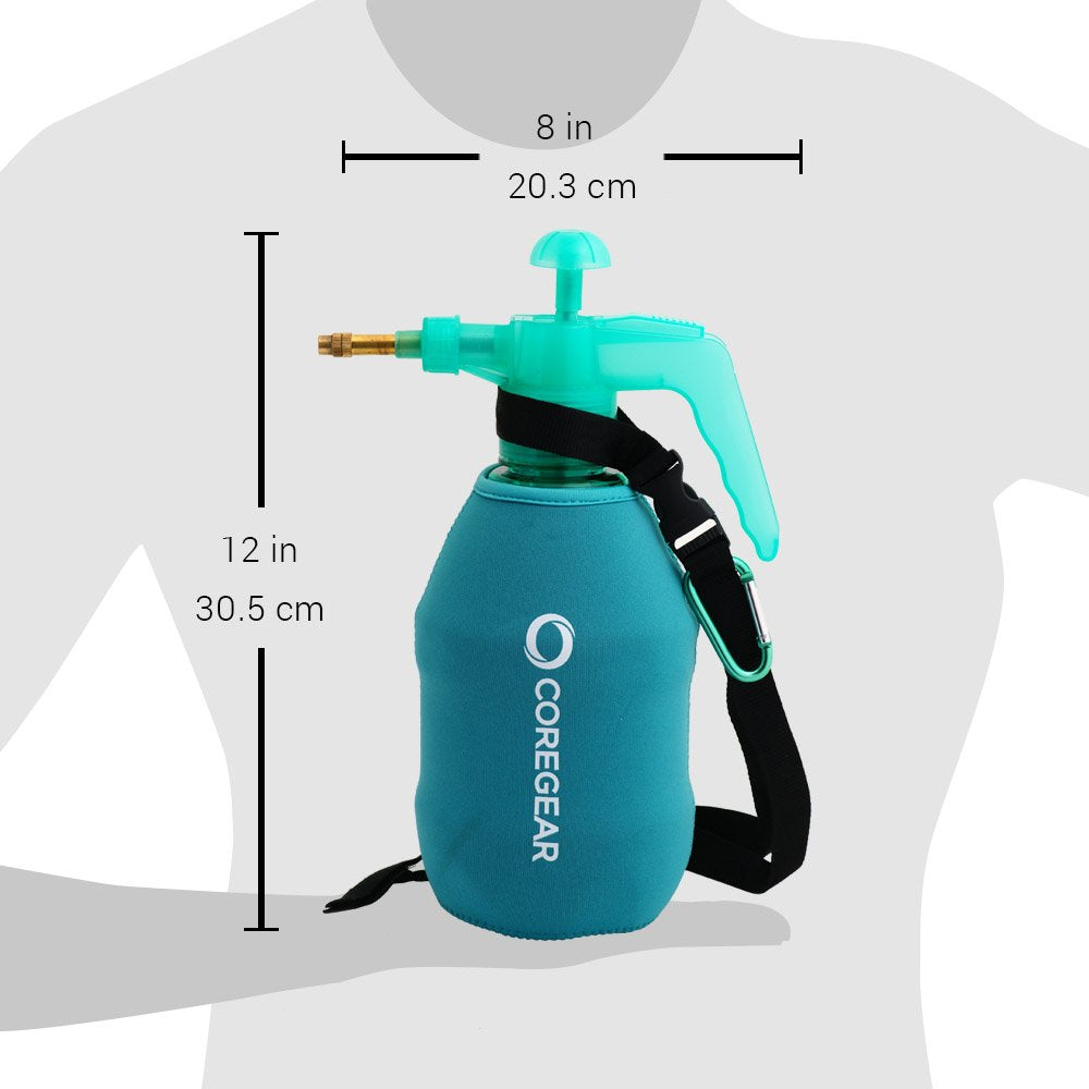 CoreGear brass nozzle adjusting mist to spray mode for cooling