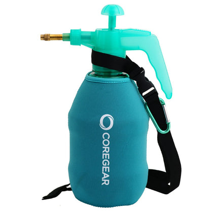 CoreGear Ultra Cool XL 1.5L bottle with cooling spray for personal comfort