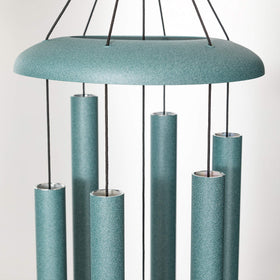Corinthian Bells aluminum dome wind chime with durable components