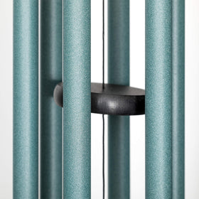 Corinthian Bells 36-inch Black finish chime adds contemporary curb appeal