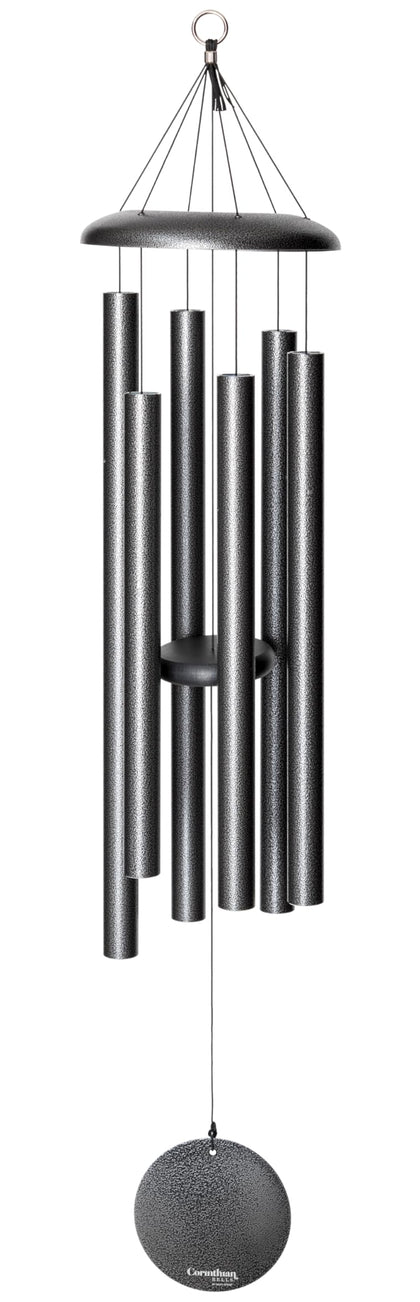 Corinthian Bells 44in chime dome shows weatherproof outdoor design.