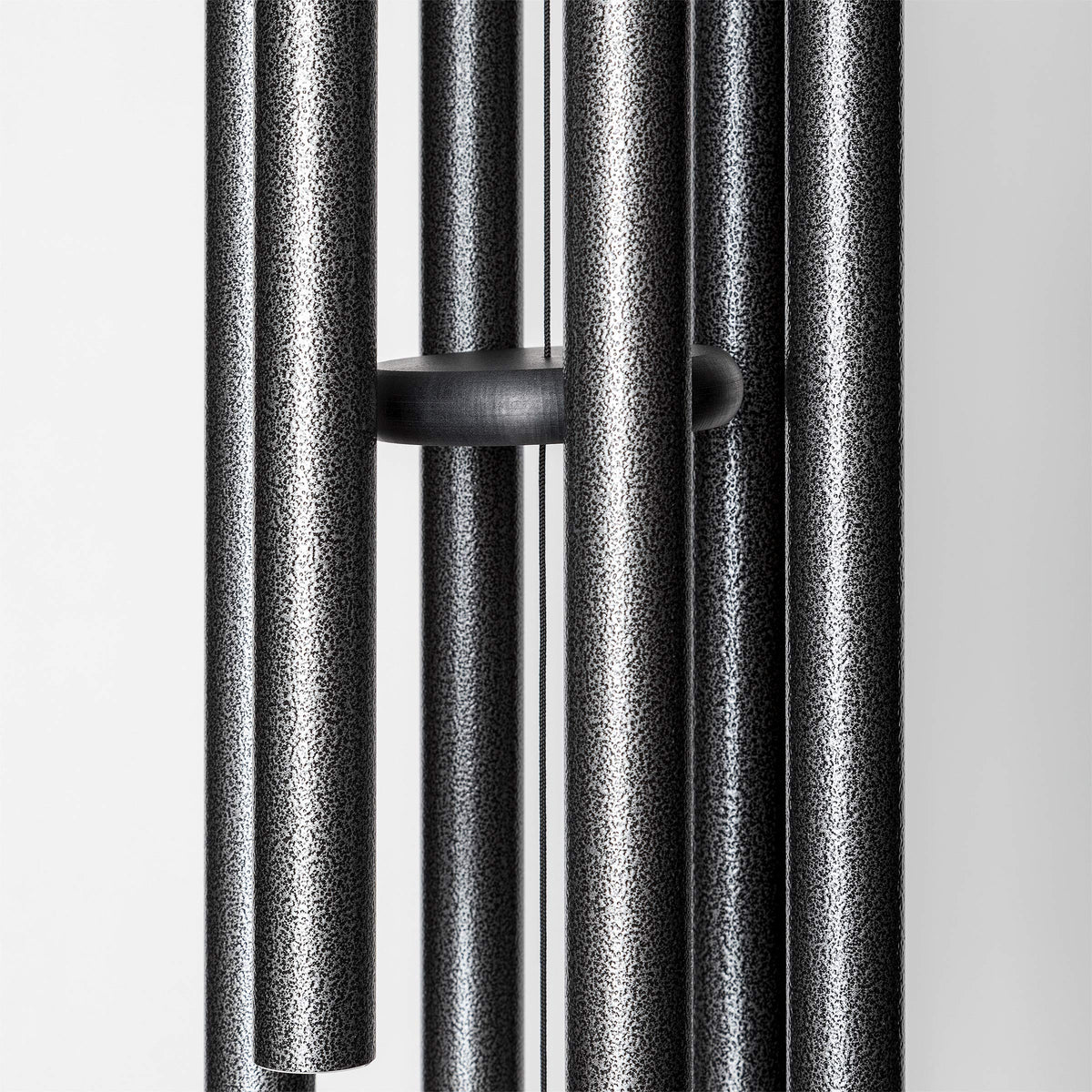 Corinthian Bells 44in chime finish Silver Vein adds timeless style.