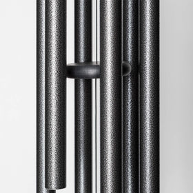 Corinthian Bells 44in chime finish Silver Vein adds timeless style.